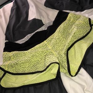Lulu running shorts